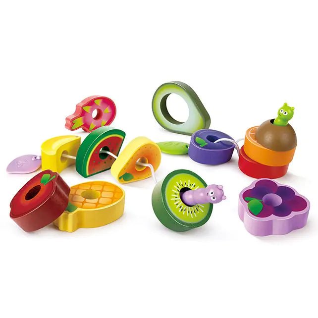 Hape - Hape - Rijgset Rups Fruitfeest - Playlaan