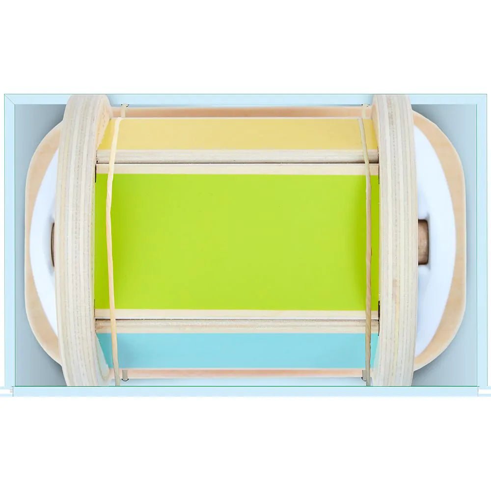 Hape - Hape - Sensorische draaitrommel met spiegel - Montessori - Playlaan