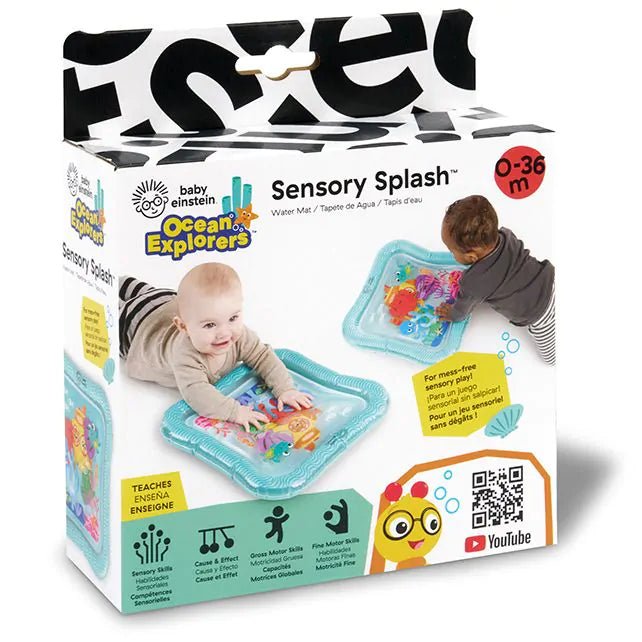 Hape - Hape - Sensorische Splash Water Mat - Baby Einstein - Playlaan