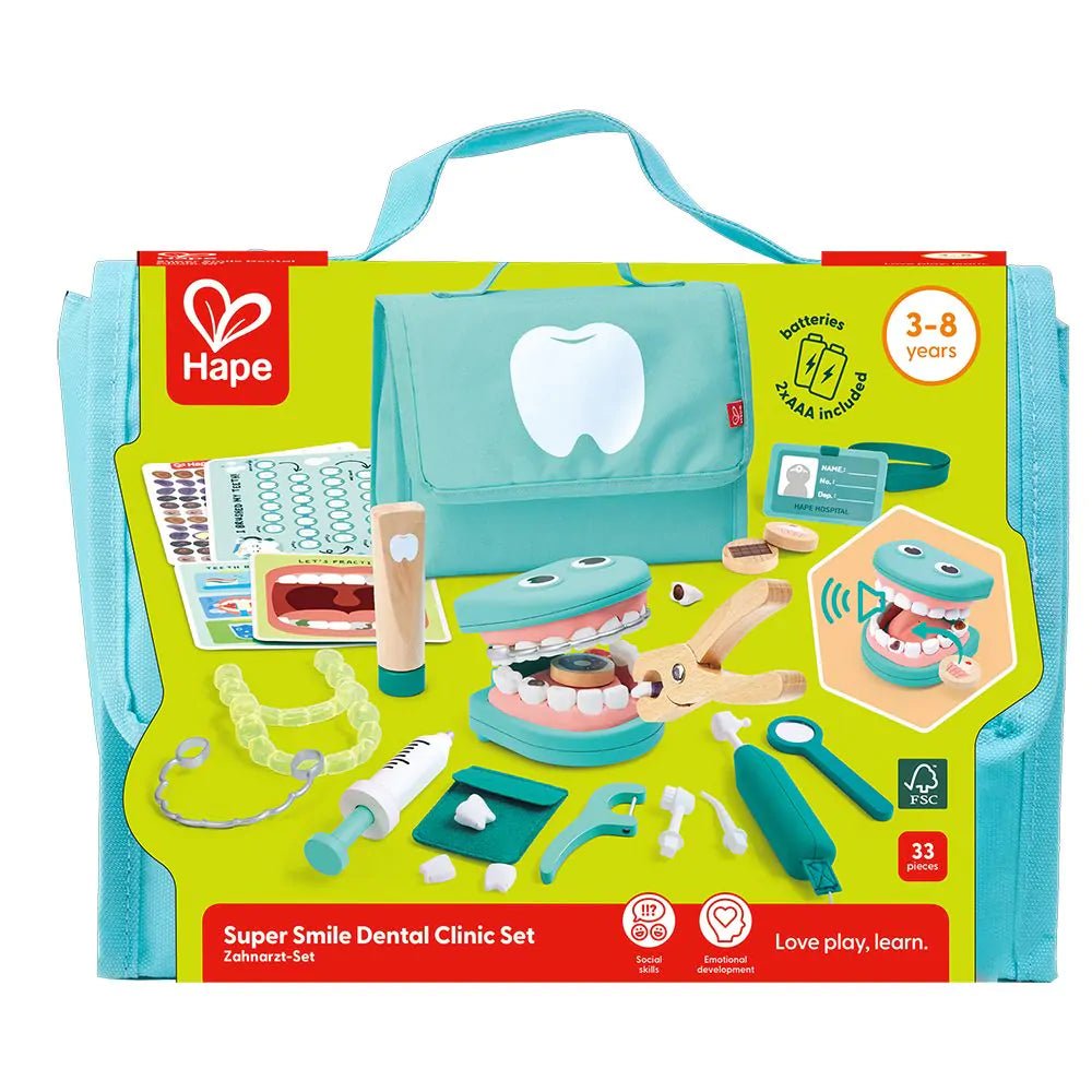 Hape - Hape - Tandarts speelset voor kinderen - Super Smile - Playlaan