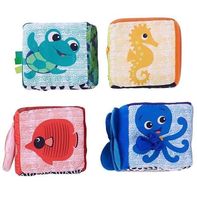 Hape - Hape - Zachte sensorische blokken 4st - Baby Einstein - Playlaan