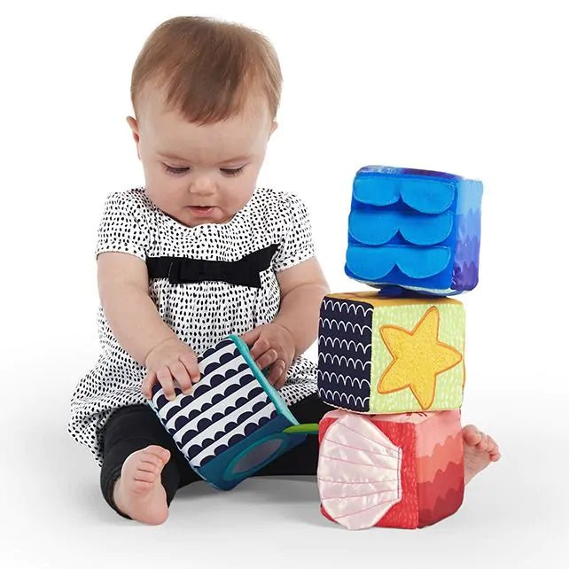 Hape - Hape - Zachte sensorische blokken 4st - Baby Einstein - Playlaan