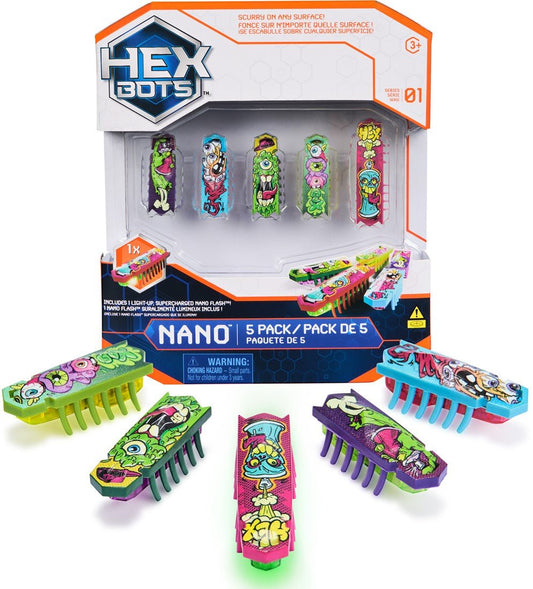 Hexbug - HexBots - Nano Gift Pack 5 stuks - Playlaan