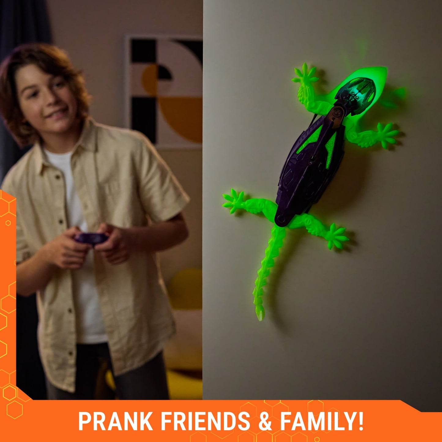 Hexbug - HexBots - Wall Crawler Gecko - Glow in the Dark - Playlaan