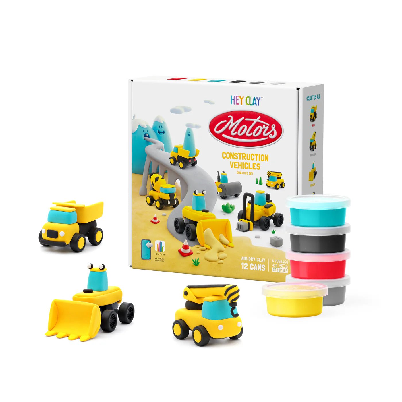 Hey Clay - HeyClay - Construction - 12 potjes - Playlaan