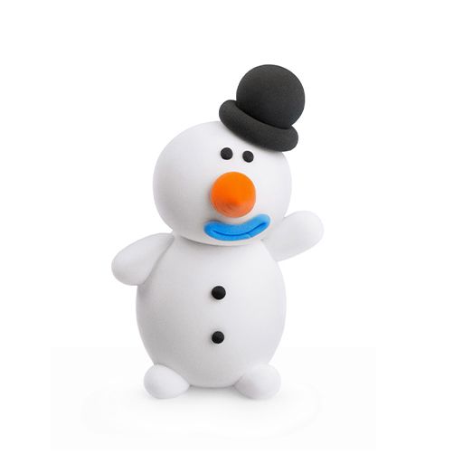 Hey Clay - Winter Holidays - Snowman - 5 potjes - Playlaan