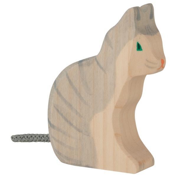 Holztiger - Holztiger - Houten Kat Zittend - Playlaan