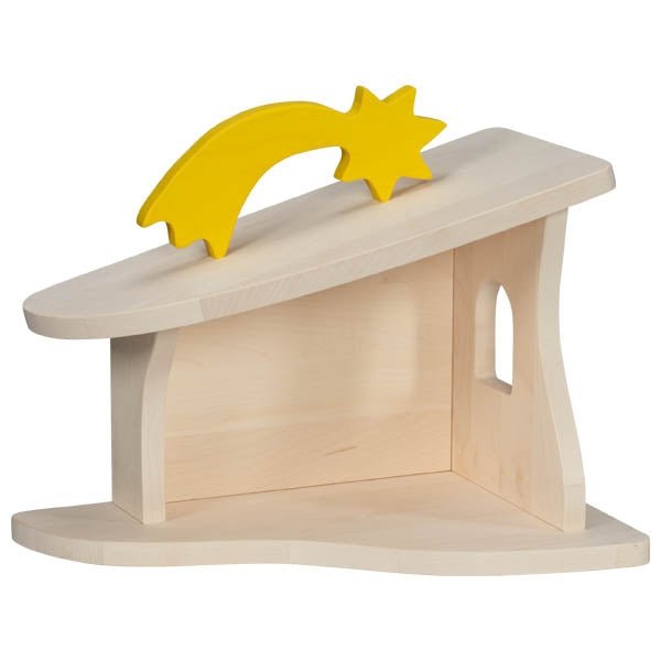 Holztiger - Holztiger - Stable and Nativity scene, assembled - Playlaan