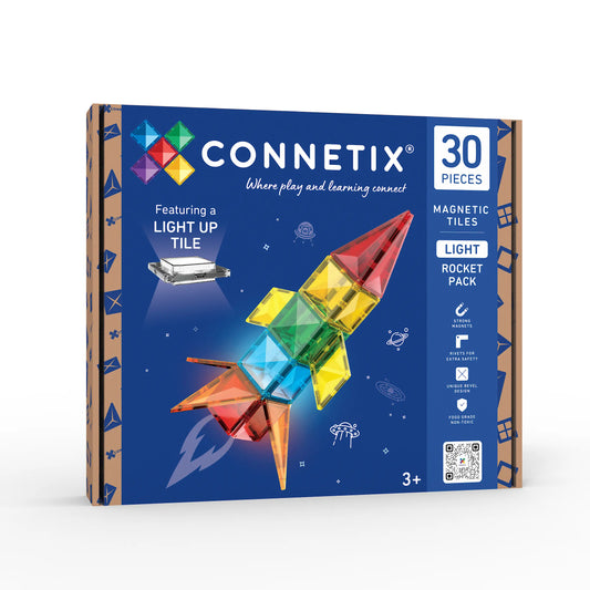 Connetix - Light Rocket Pack - 30 magnetische tegels