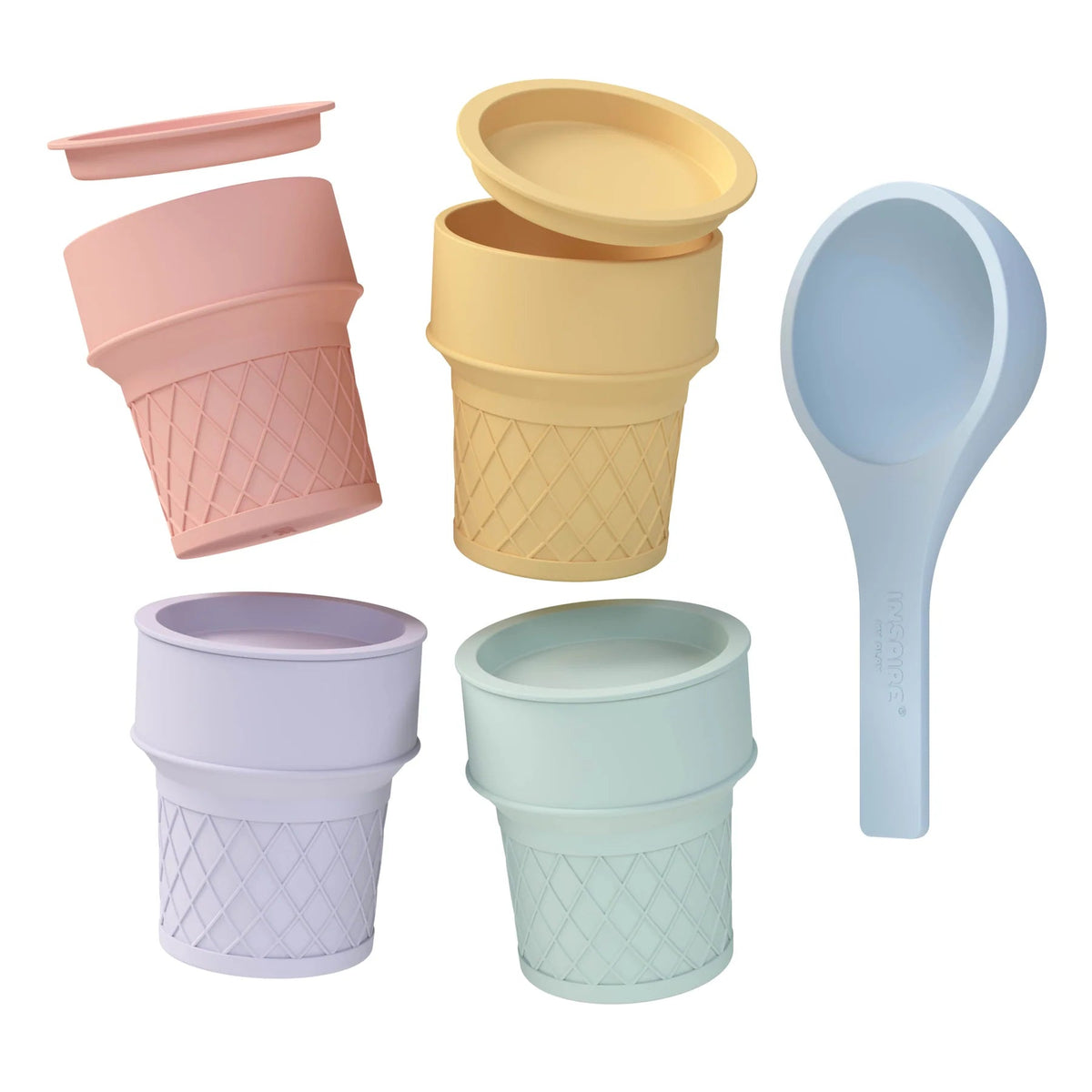 Inspire My Play - Inspire My Play - Ice Cream Play Set, Pastel - Playlaan