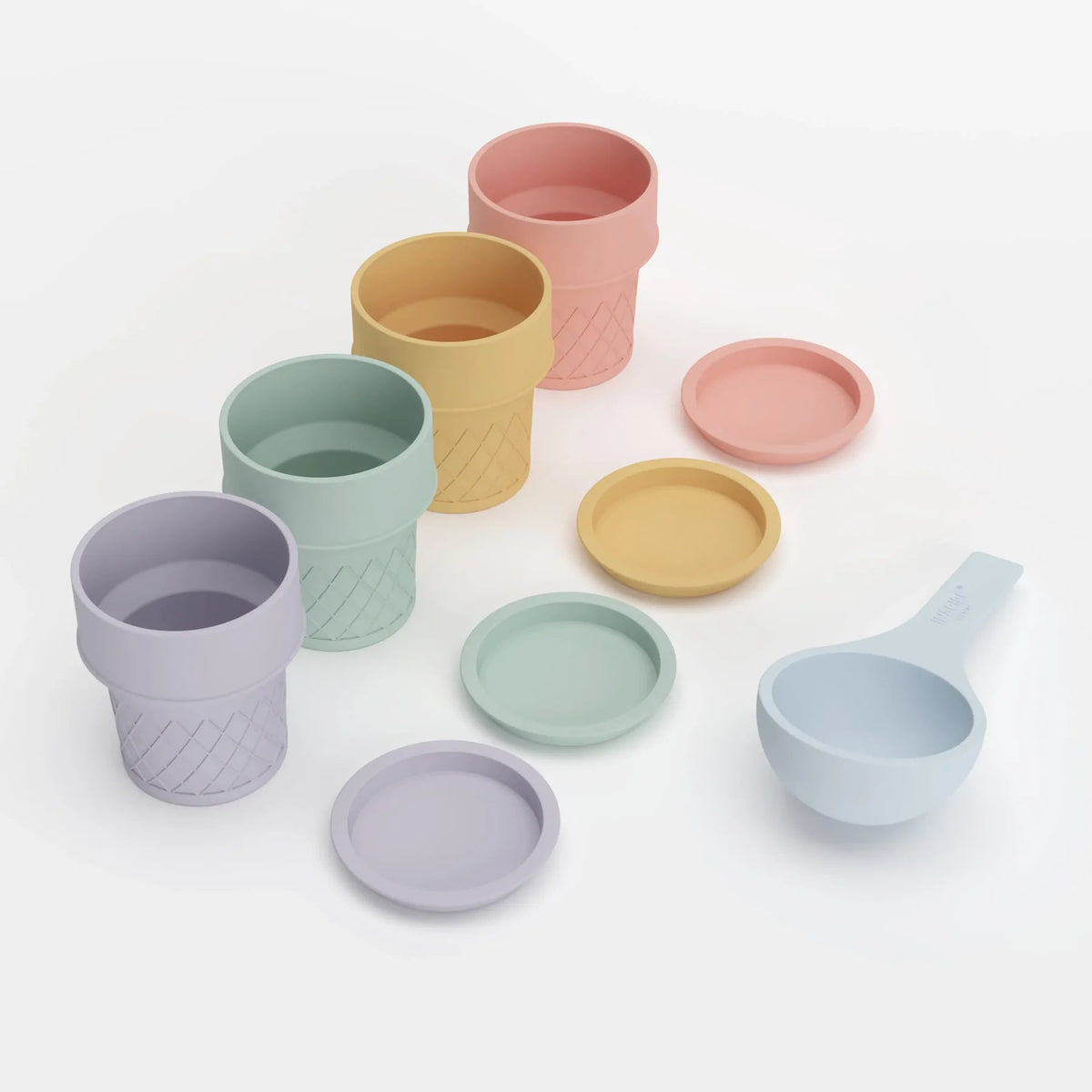 Inspire My Play - Inspire My Play - Ice Cream Play Set, Pastel - Playlaan