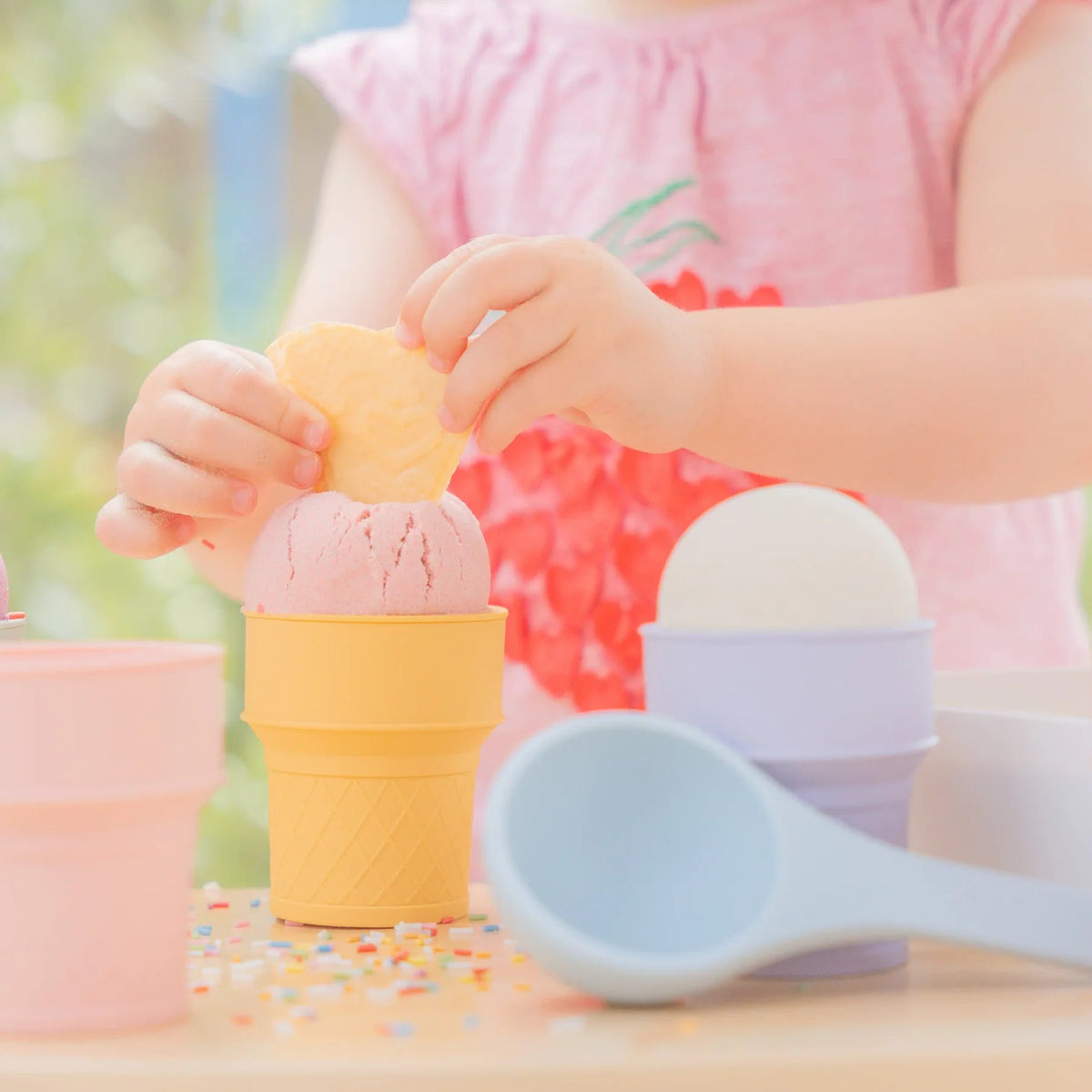 Inspire My Play - Inspire My Play - Ice Cream Play Set, Pastel - Playlaan