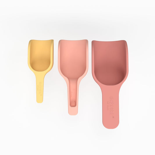 Inspire My Play - Inspire My Play - Schepjes 3st - Koraal - Geel - Playlaan
