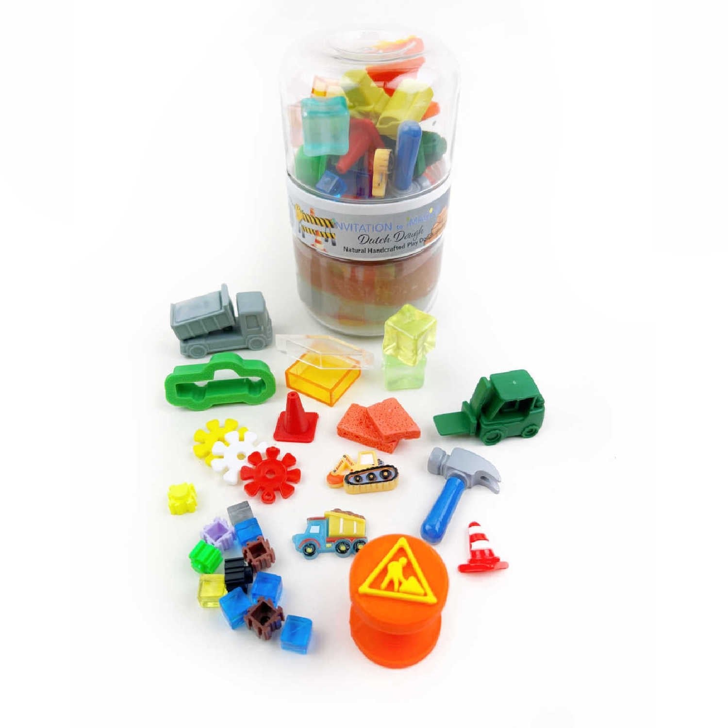 Invitation to Imagine - Invitation to Imagine - Build it Construction Play Pot - Playlaan