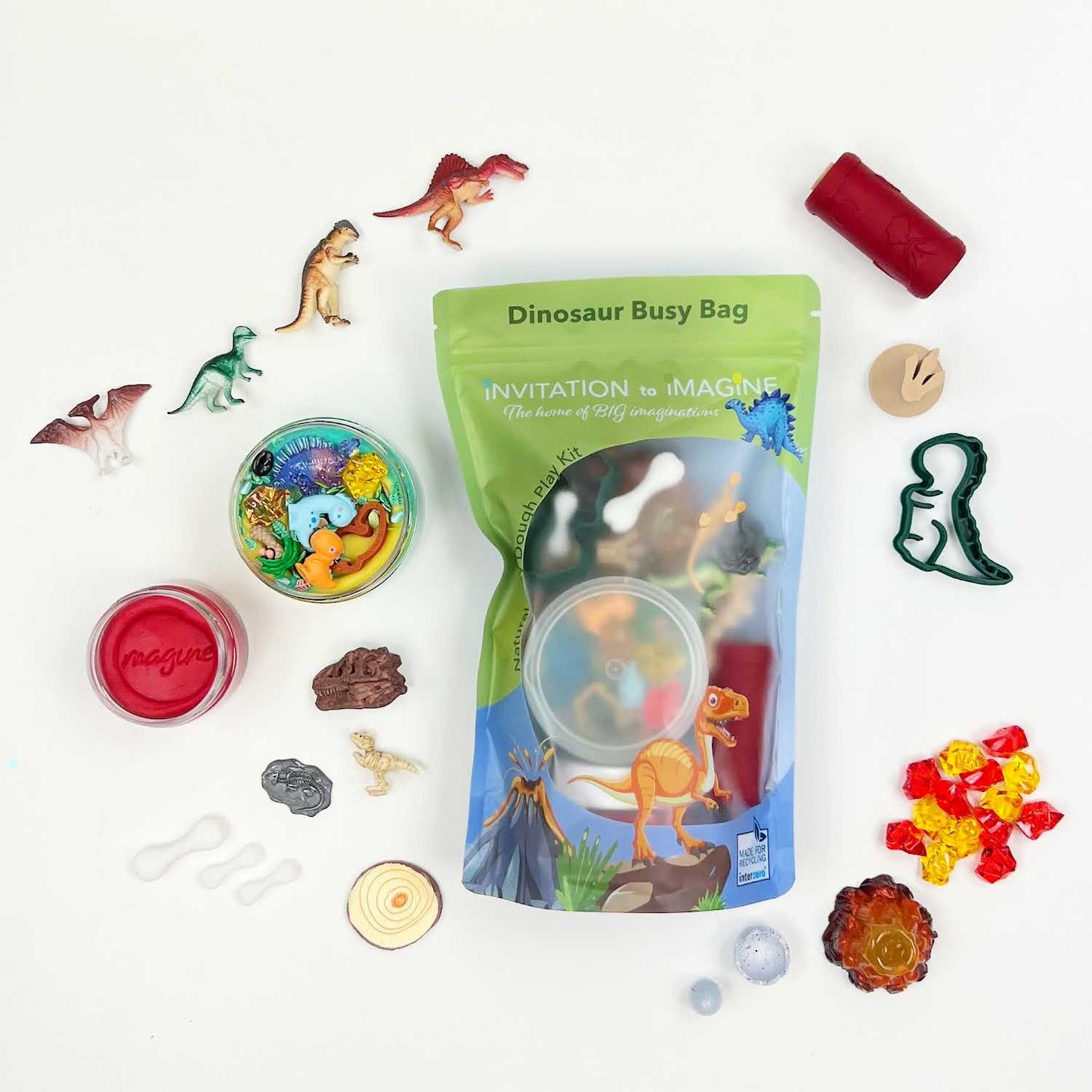 Invitation to Imagine - Invitation to Imagine - Dinosaur Busy Bag - Playlaan