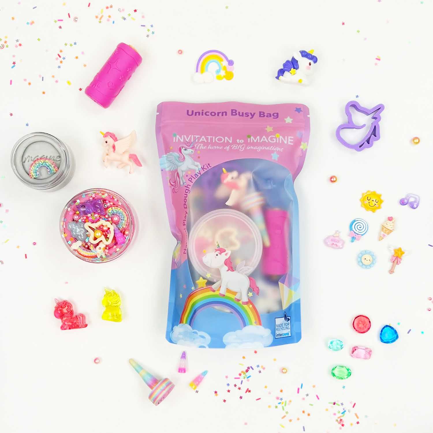 Invitation to Imagine - Invitation to Imagine - Unicorns Busy Bag - Playlaan