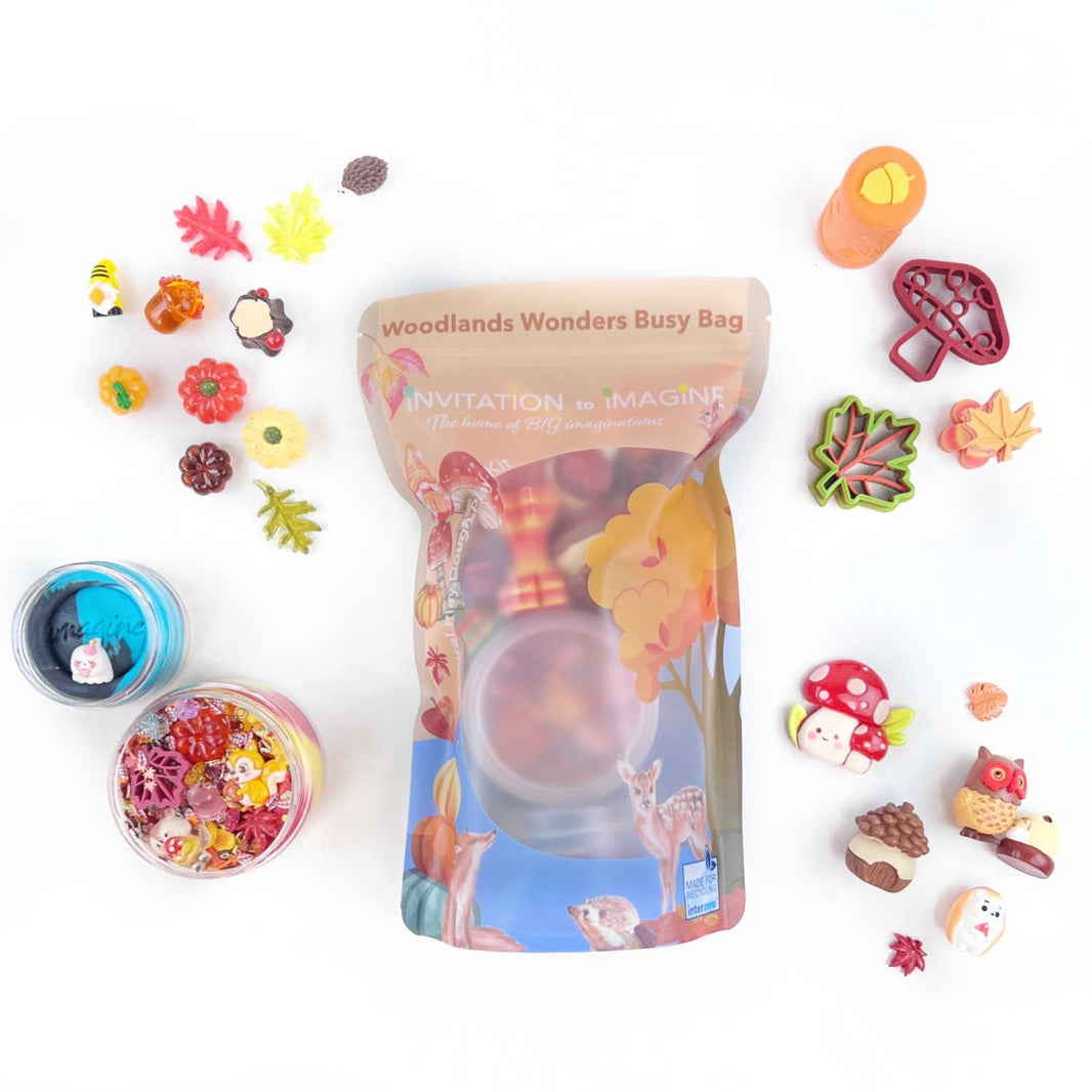 Invitation to Imagine - Invitation to imagine - Woodlands Wonders Busy Bag - Playlaan