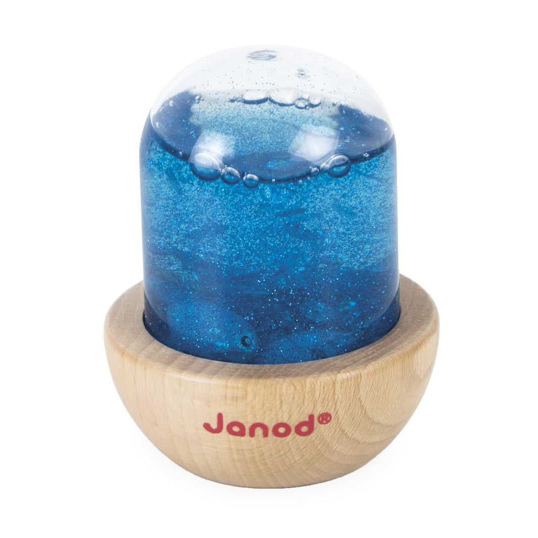 Janod - Janod - Sensorische ontdekbubbels met glitter - blauw - Playlaan