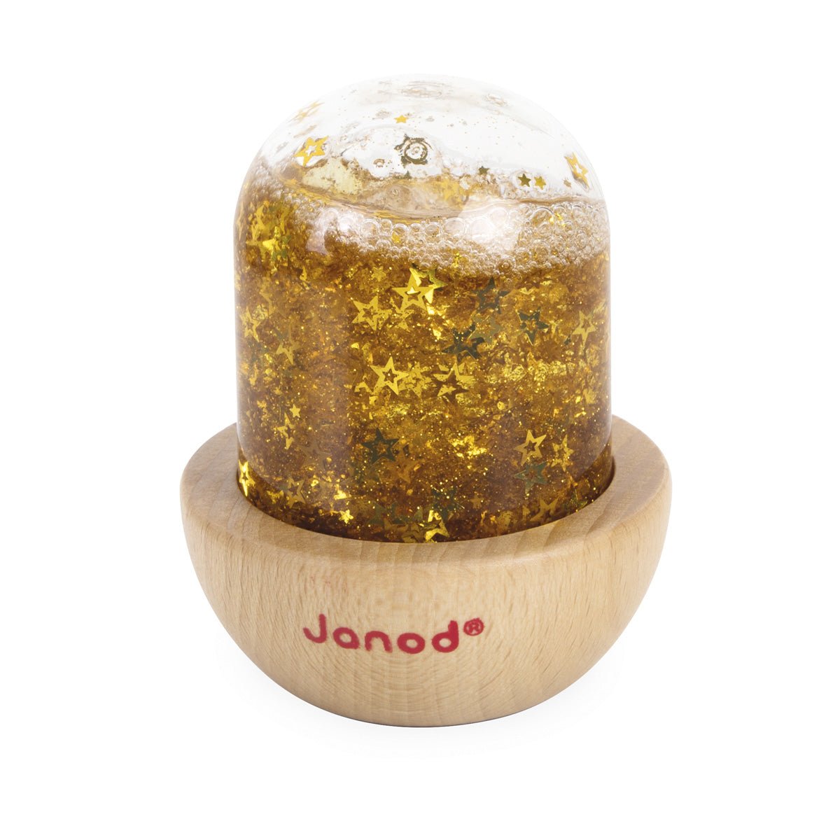 Janod - Janod - Sensorische ontdekbubbels met glitter - goud - Playlaan