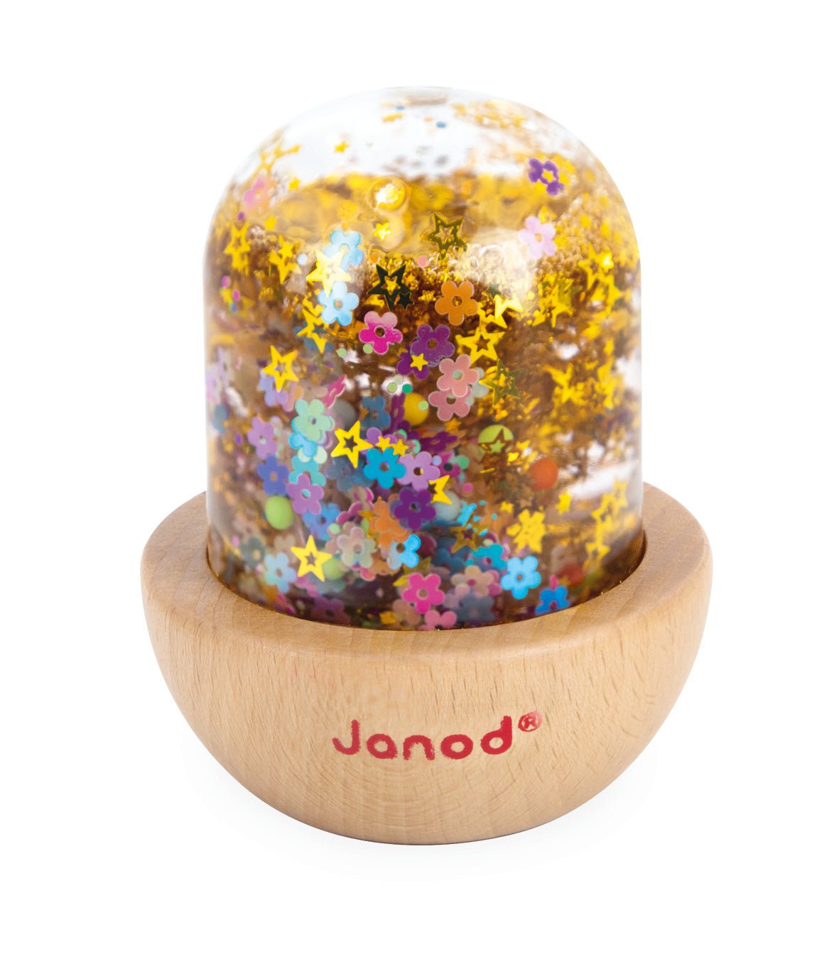 Janod - Janod - Sensorische ontdekbubbels met glitter - multicolor - Playlaan