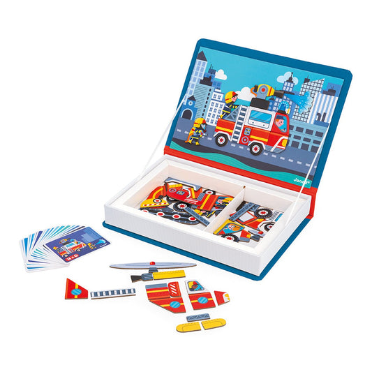 Janod - Magnetibook - Brandweer - Playlaan