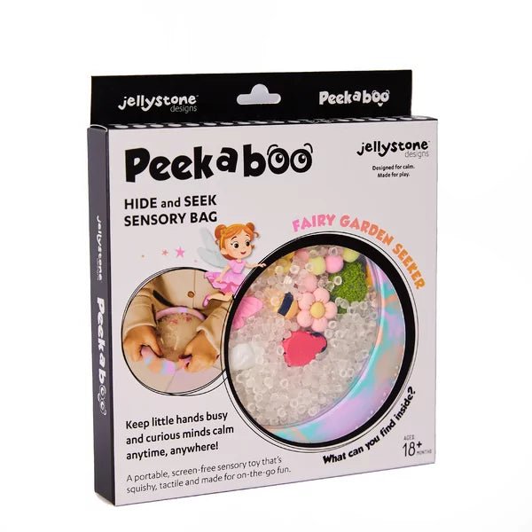 Jellystone Designs - Jellystone Designs - Peekeboo sensorische zakje - Fee - Playlaan