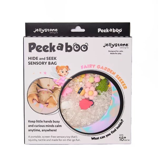 Jellystone Designs - Jellystone Designs - Peekeboo sensorische zakje - Fee - Playlaan
