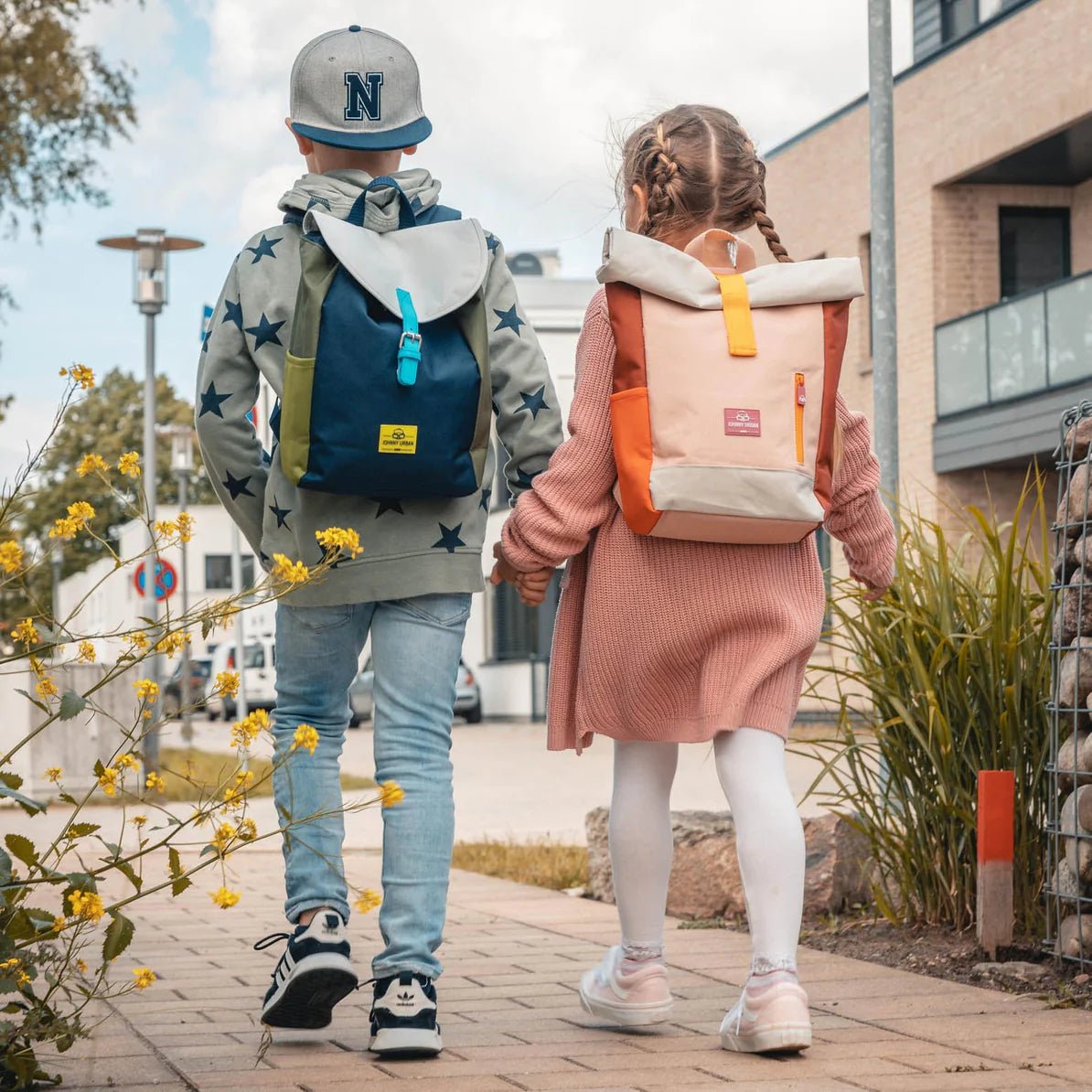 Johnny Urban - Johnny Urban - Rugzak Junior Liam - Blauw Multi - Playlaan