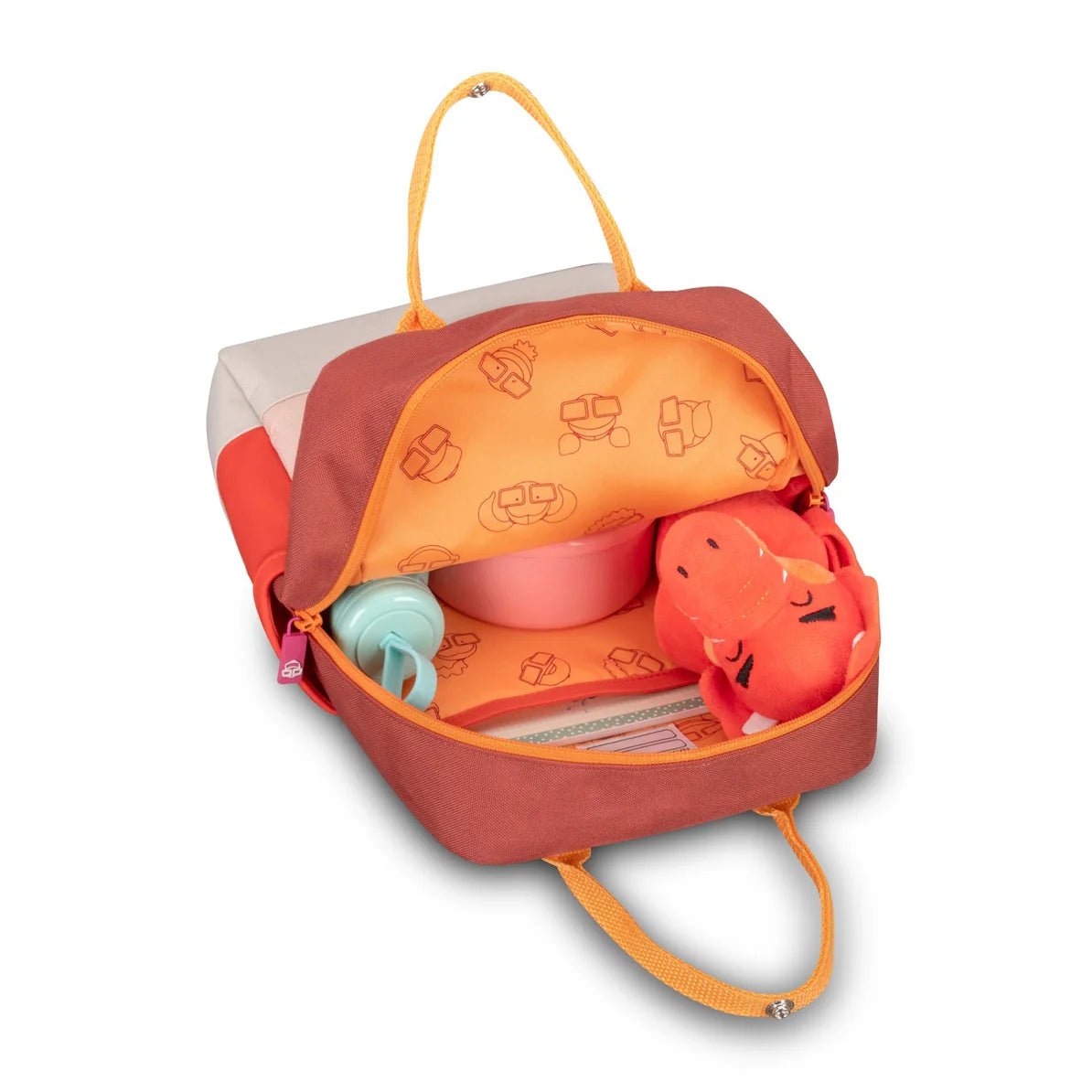 Johnny Urban - Johnny Urban - Rugzak Junior Linus - Roze Multi - Playlaan