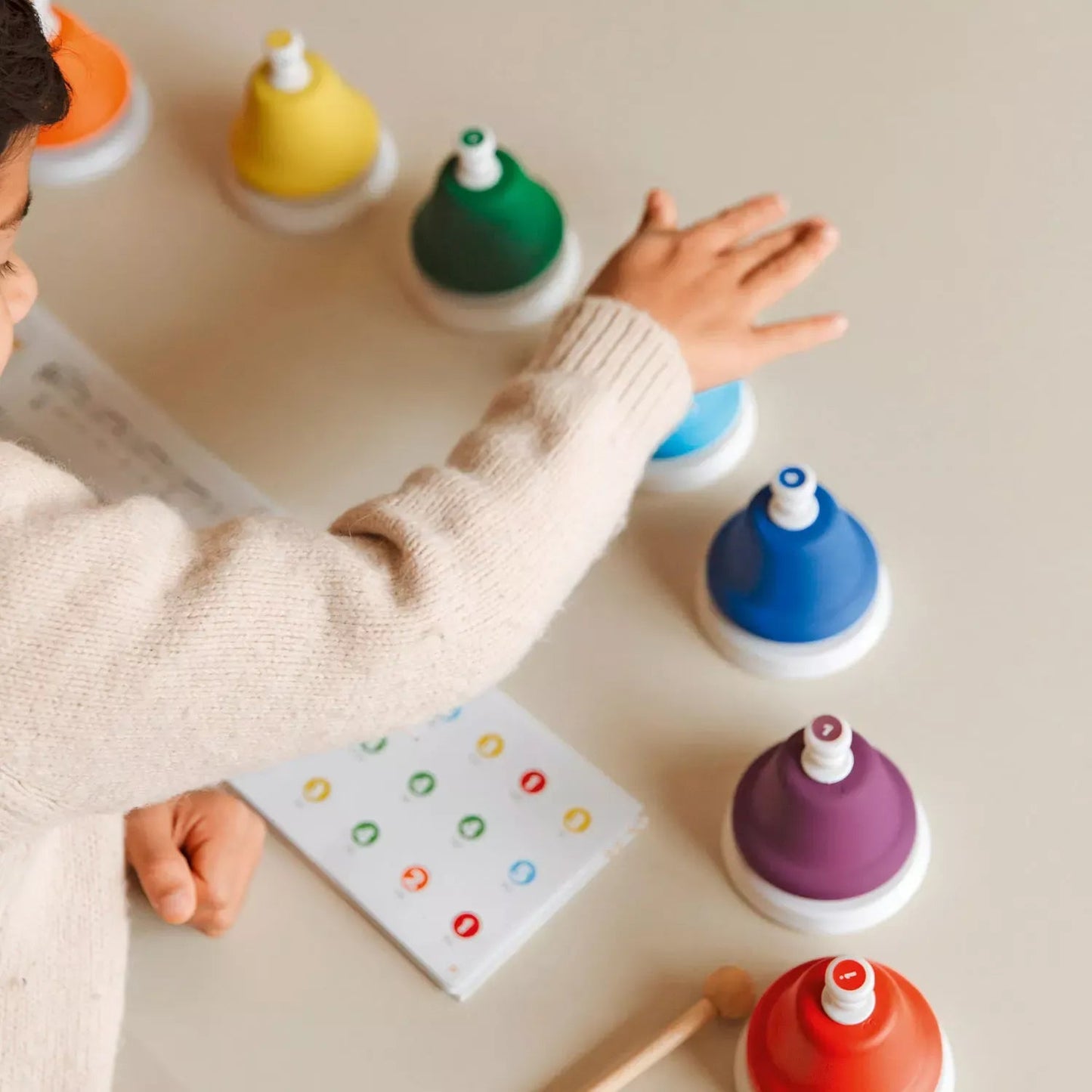 Juegaconmigo - Dingdangbu muziekbellen (drukknop) - 8 - delig - Playlaan