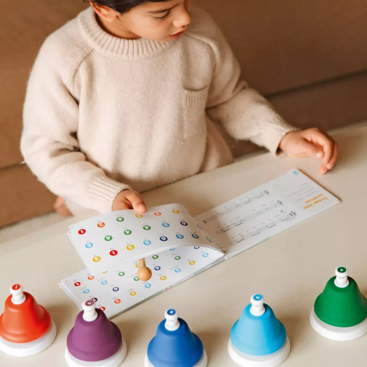 Juegaconmigo - Dingdangbu muziekbellen (drukknop) - 8 - delig - Playlaan