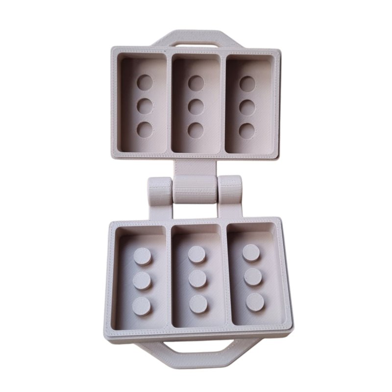 Kiddi - Kiddi - Klei en zand mal bakstenen - Playlaan