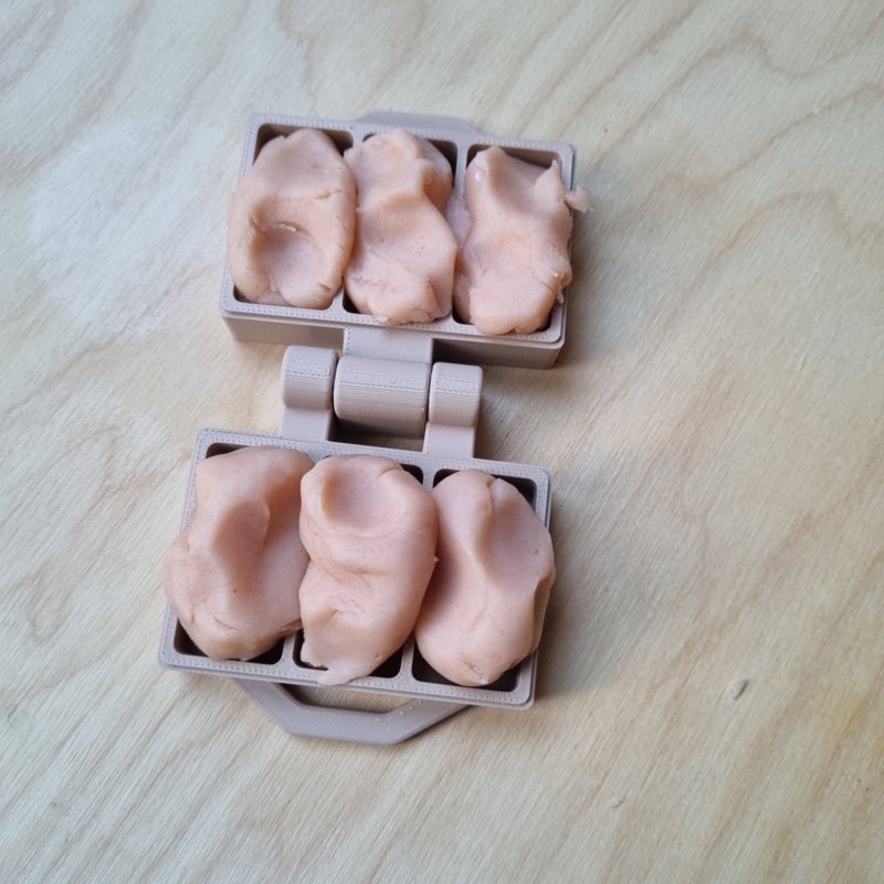 Kiddi - Kiddi - Klei en zand mal bakstenen - Playlaan