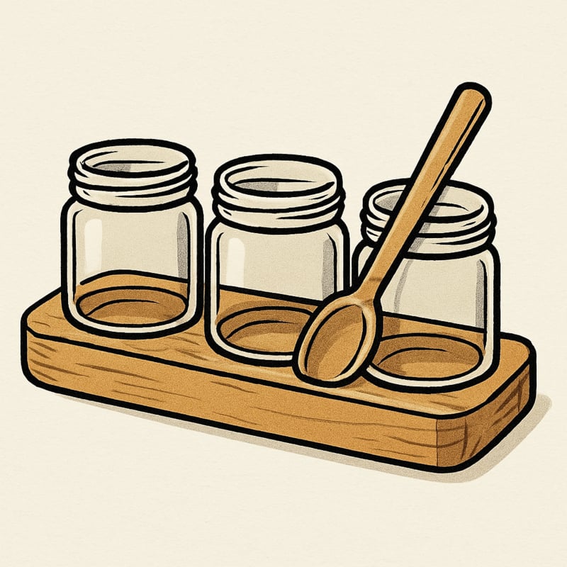 Kiddi - Kiddi - Potionhouder met 3 potjes - Playlaan