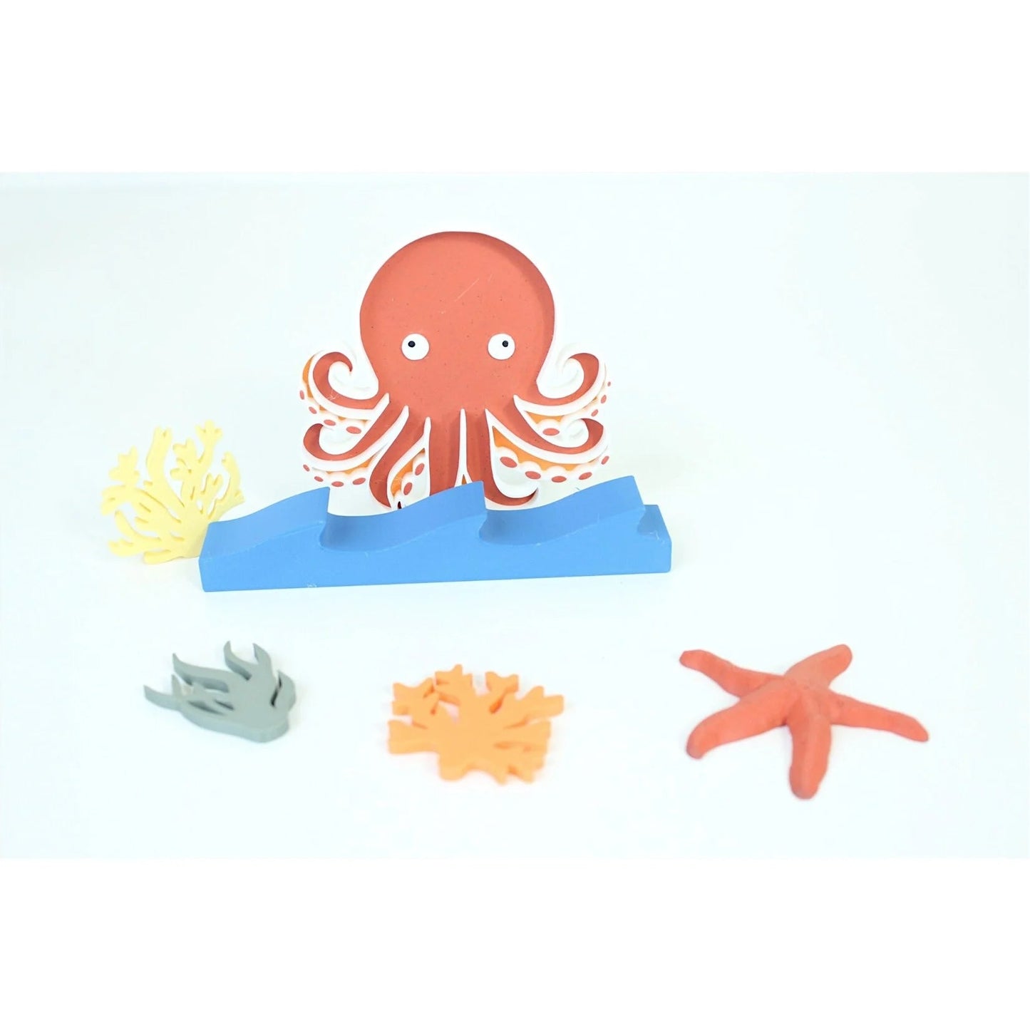 Kids Kabinet - Kids Kabinet - Loose part octopus vulvorm PLA - Playlaan