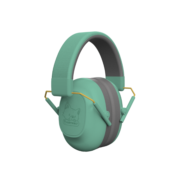 Kidywolf - KIDYNOISE Noise cancling headphones green - Playlaan