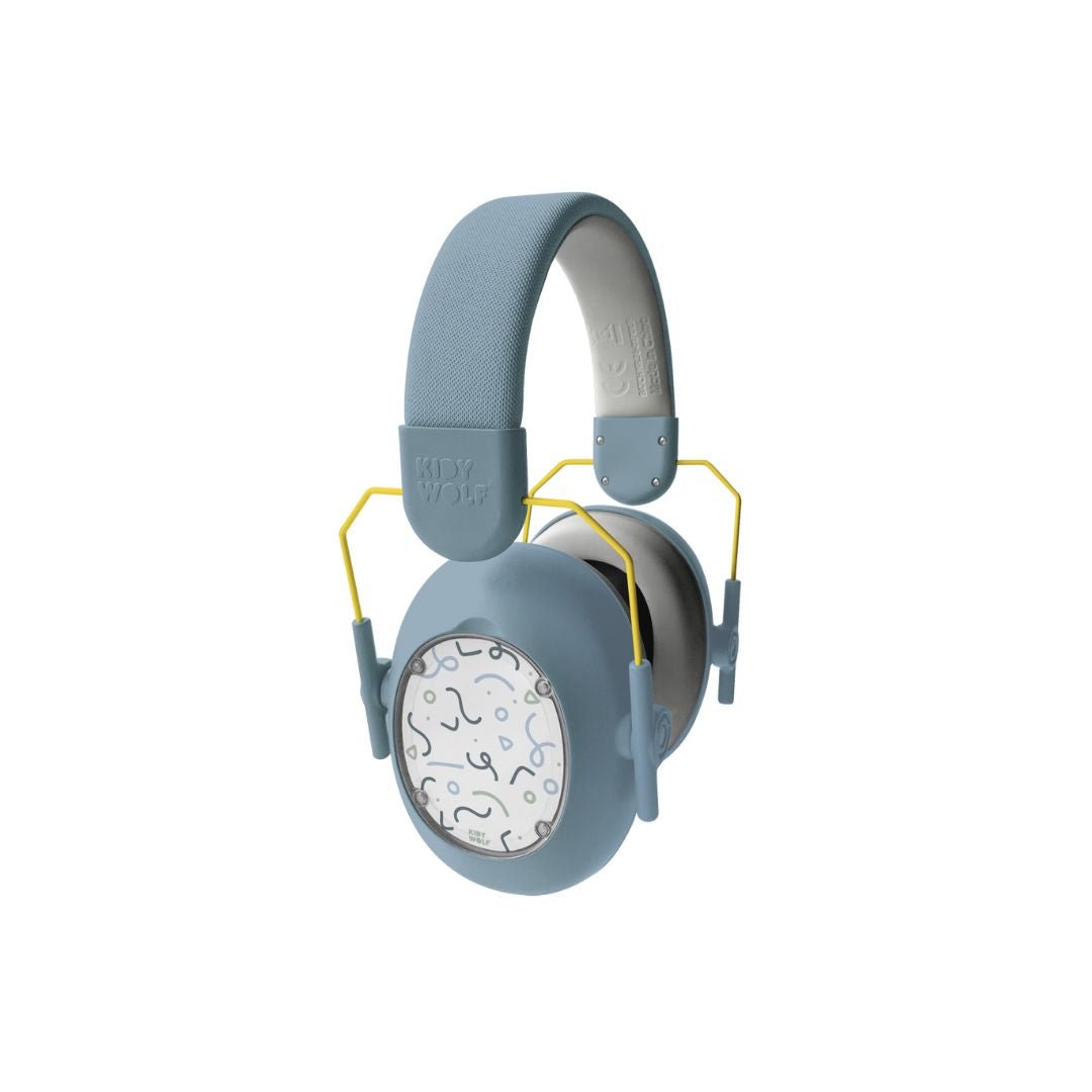Kidywolf - Kidywolf - Noise cancling Koptelefoon - Kidynoise Blauw 25 dB - Playlaan