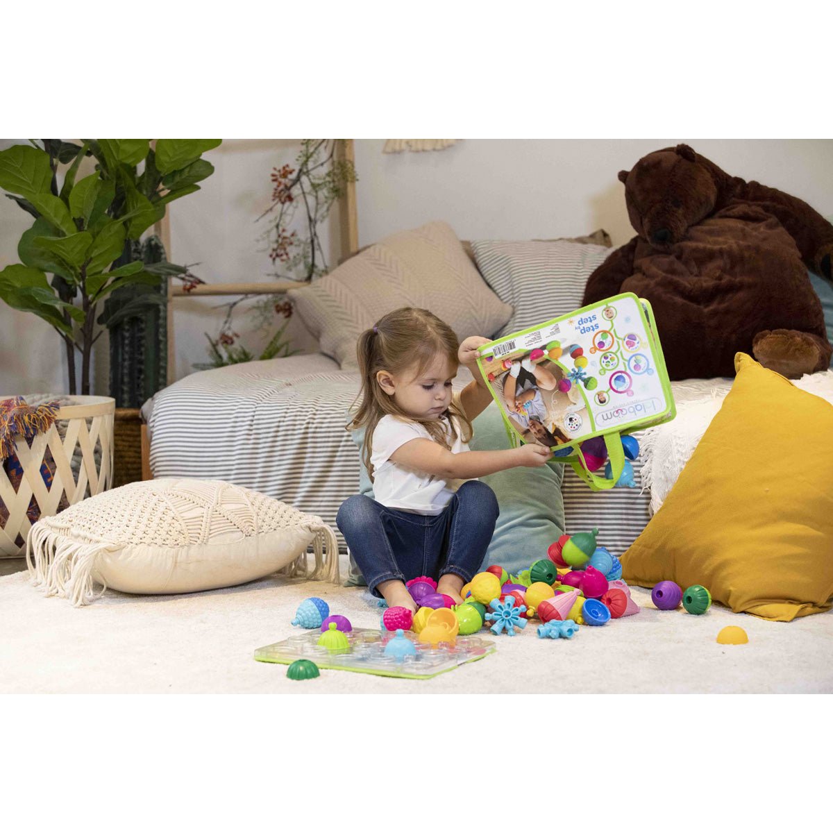 Lalaboom - Lalaboom - Educatieve kralen (48 st) - Playlaan