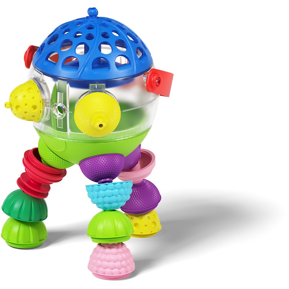 Lalaboom - Lalaboom – Plonsbal en educatieve kralen (12 stuks) - Playlaan