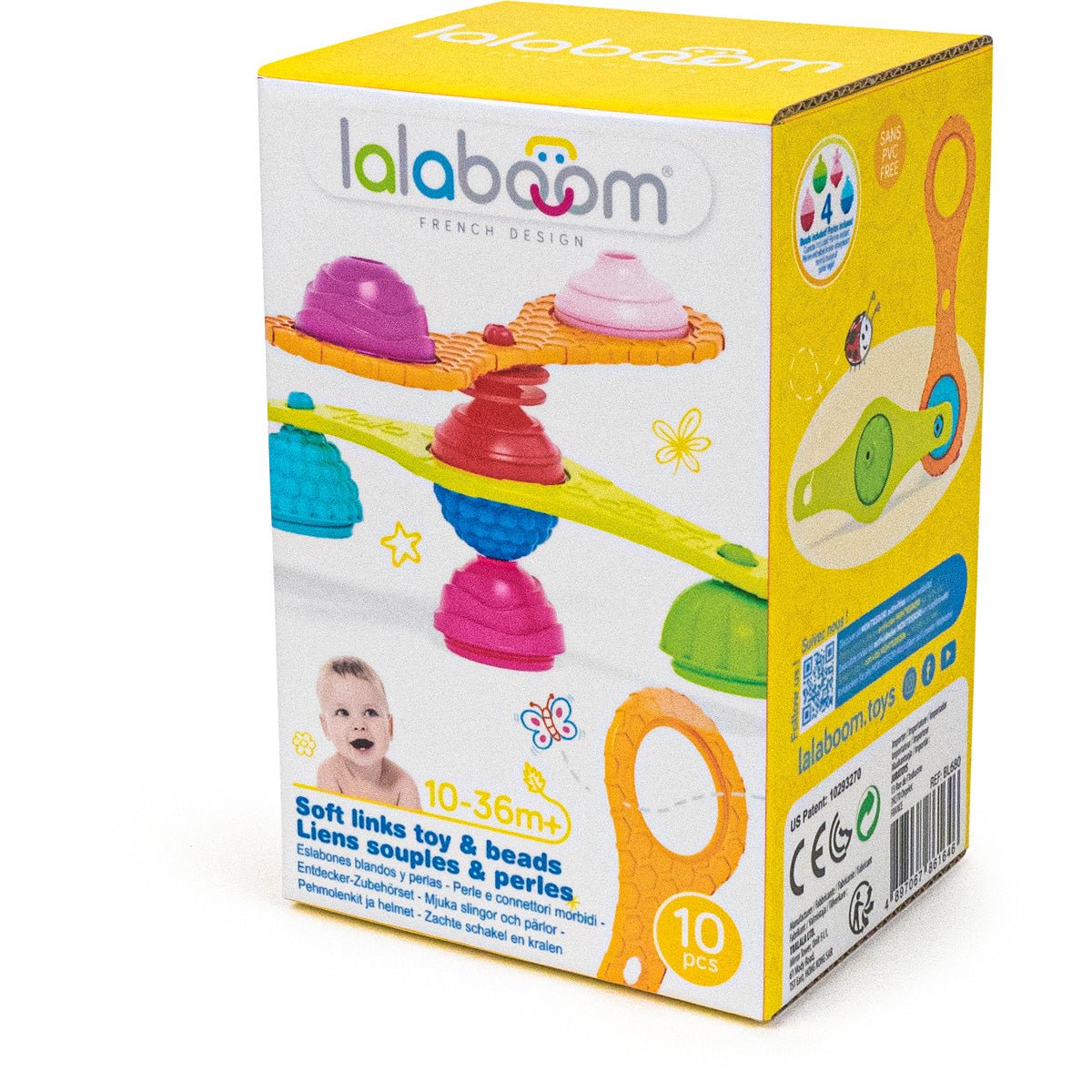 Lalaboom - Lalaboom - Verbindingen en educatievekralen 10 st - Playlaan