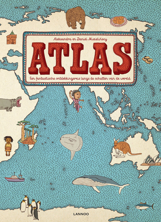 Lannoo - Atlas - Een fantastische ontdekkingsreis langs de schatten van de wereld - Playlaan