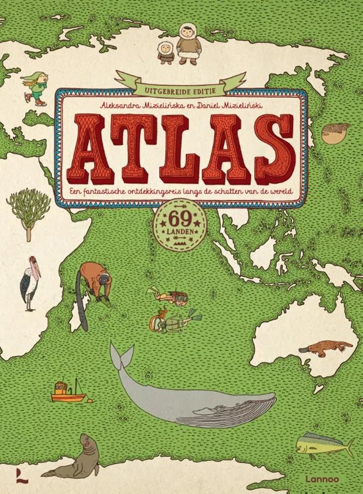 Lannoo - Lannoo - Atlas - 69 landen. 8+ - Playlaan