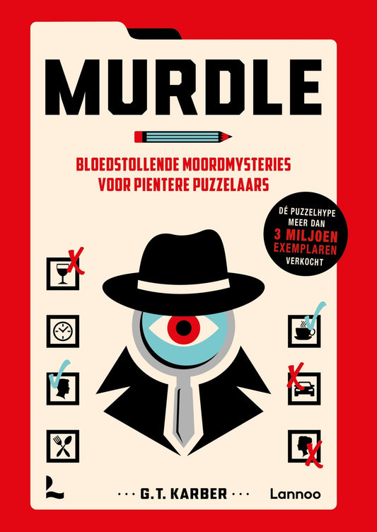 Lannoo - Murdle Bloedstollende moordmysteries voor pientere puzzelaars - G.T. Karber - Playlaan