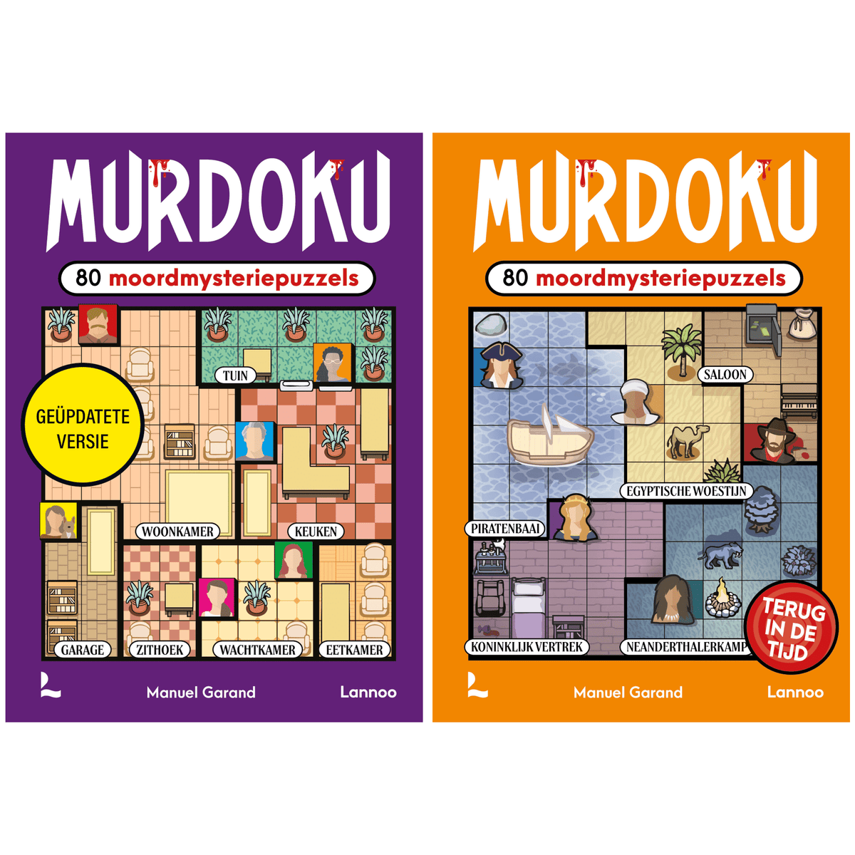 Lannoo - Murdoku Complete Set – Deel 1 en 2 - Manuel Garand - Playlaan
