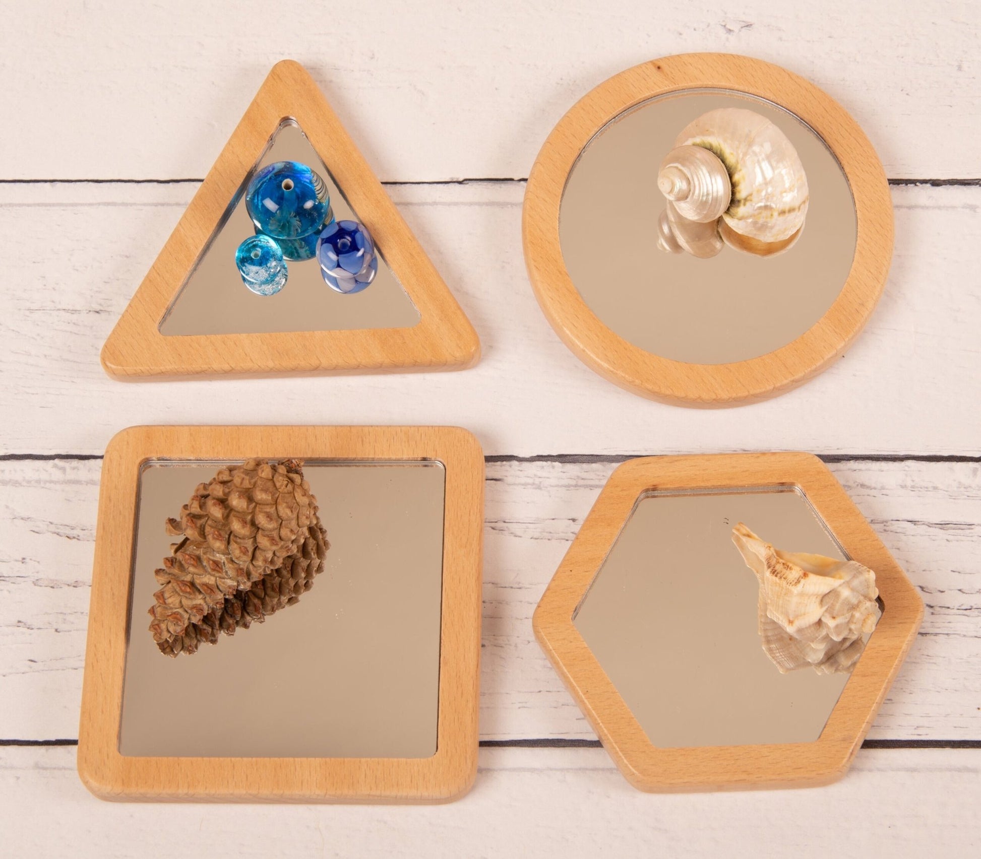 Learn Well - Learn Well - Little Looking Shape Mirrors - Playlaan