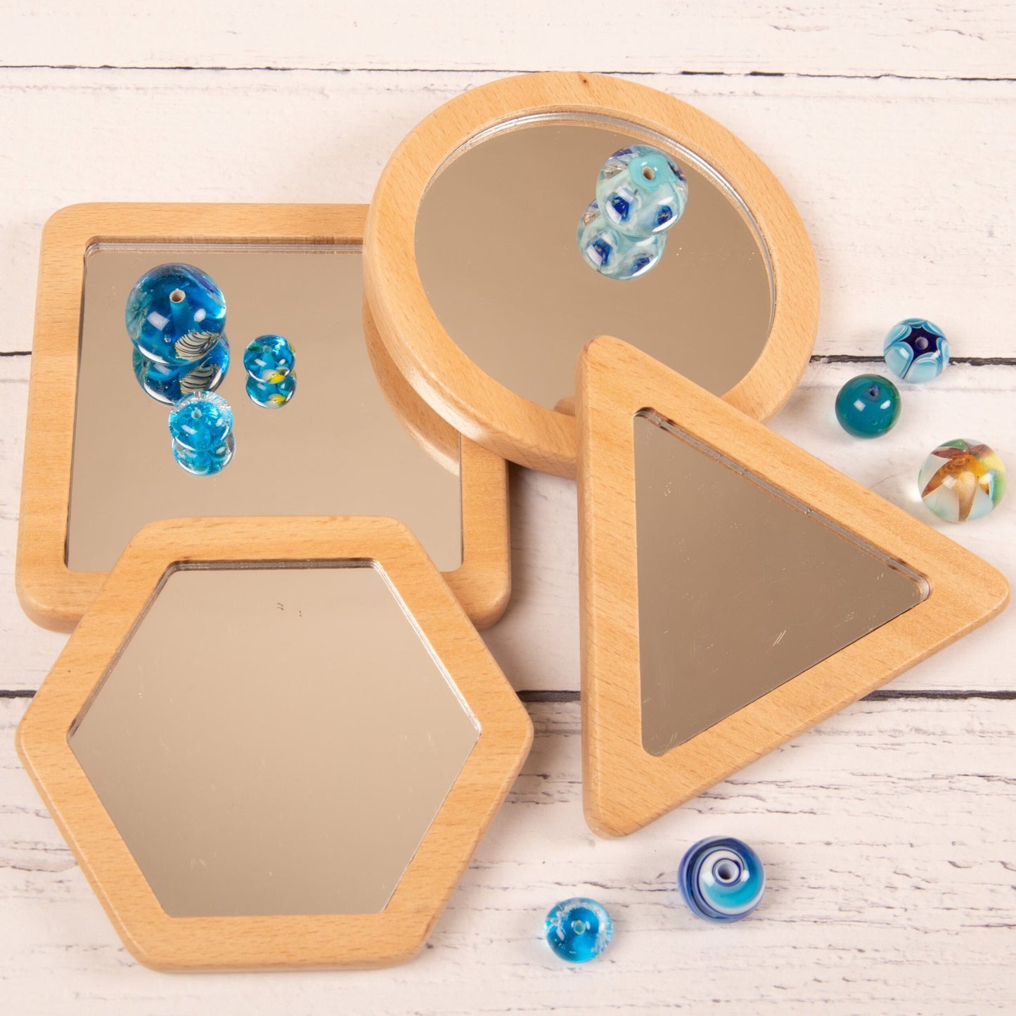 Learn Well - Learn Well - Little Looking Shape Mirrors - Playlaan