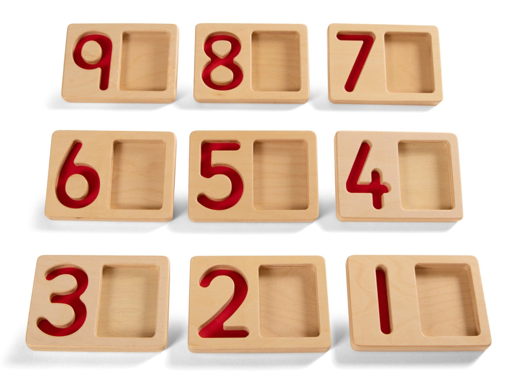 Learn Well - Learn Well - Number Trays 1 - 9 - Playlaan