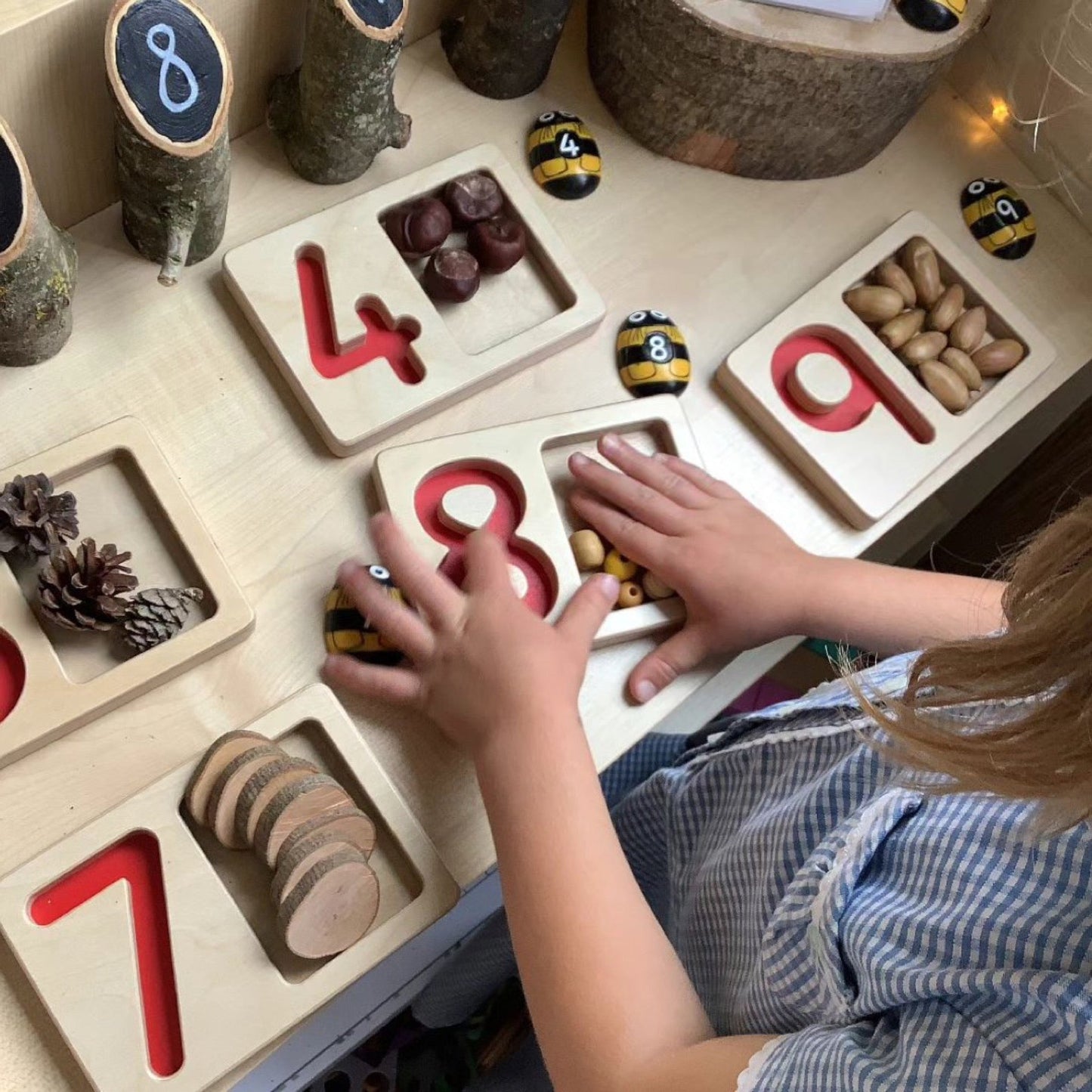 Learn Well - Learn Well - Number Trays 1 - 9 - Playlaan