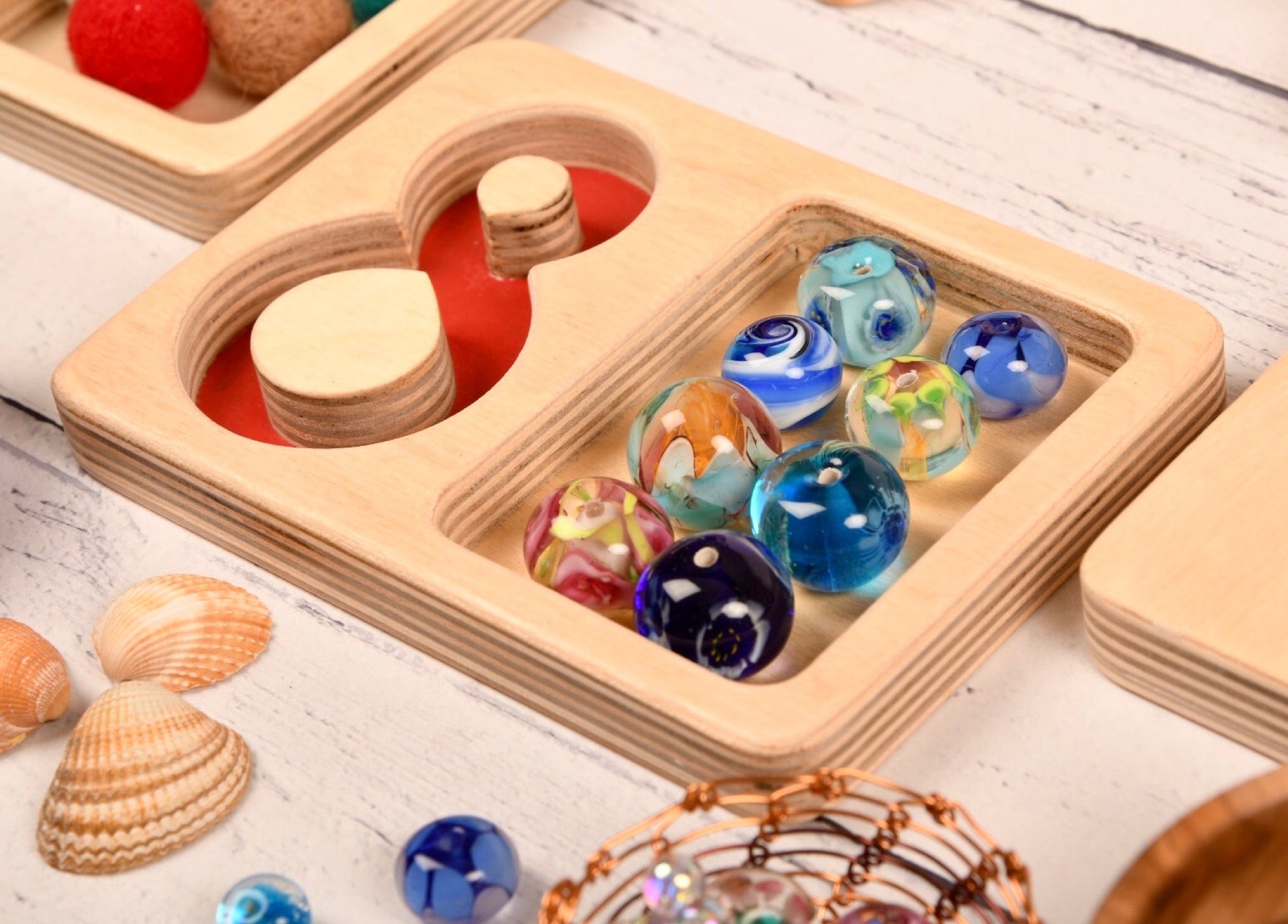 Learn Well - Learn Well - Number Trays 1 - 9 - Playlaan
