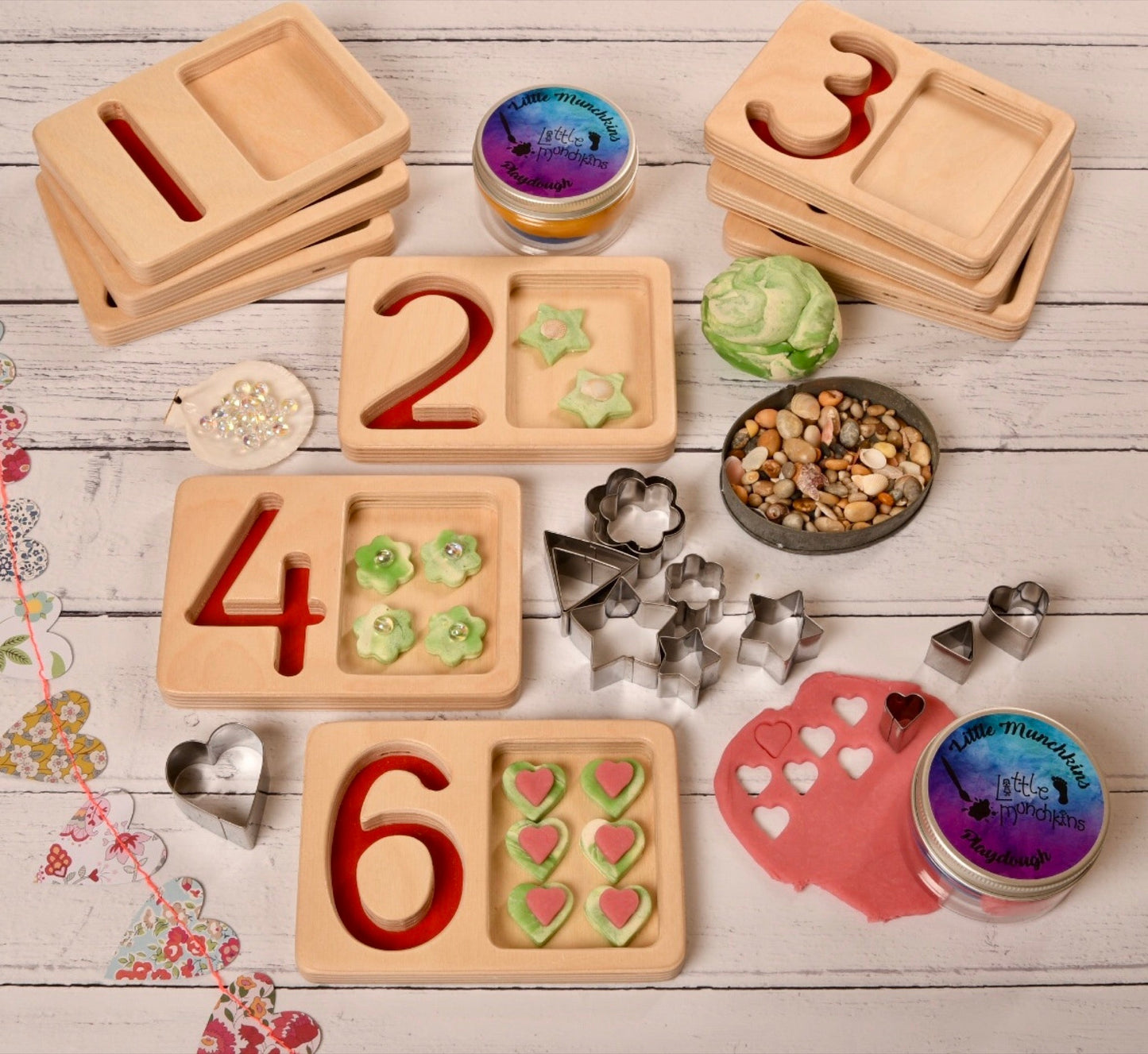 Learn Well - Learn Well - Number Trays 1 - 9 - Playlaan